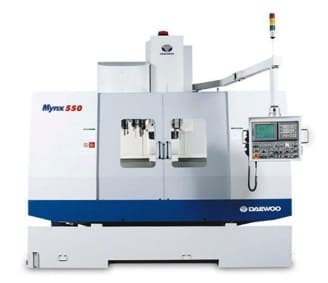 Centro de Mecanizado CNC Daewoo Mynx 550