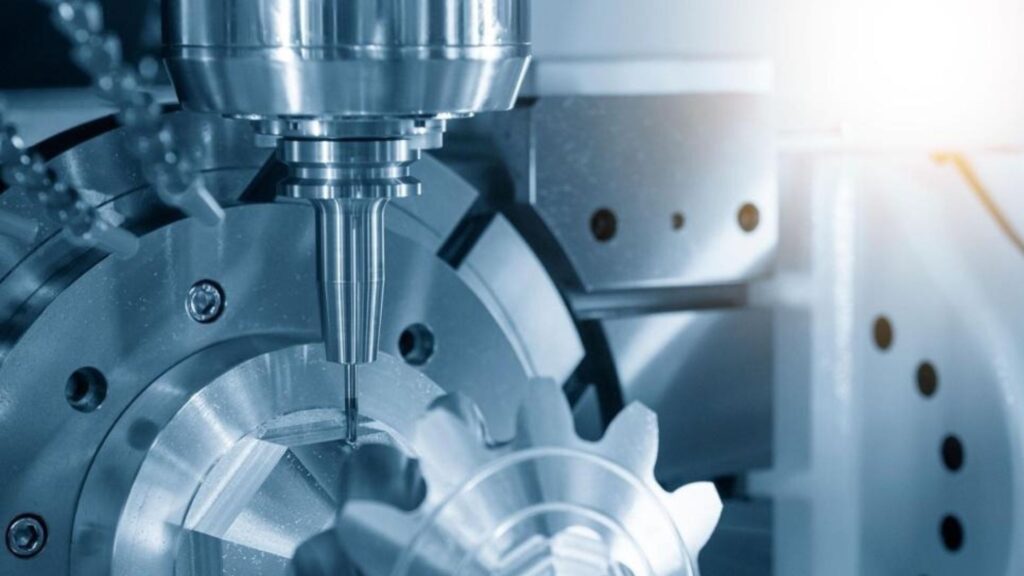 máquina mecanizado CNC 5 ejes