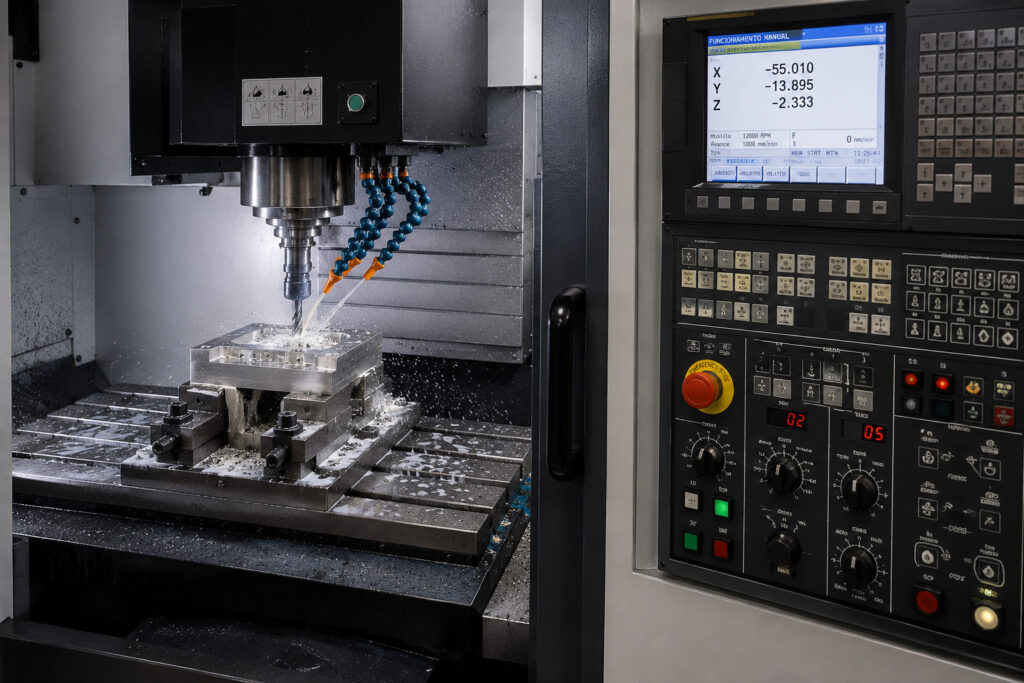 máquina de mecanizado por contorl numérico