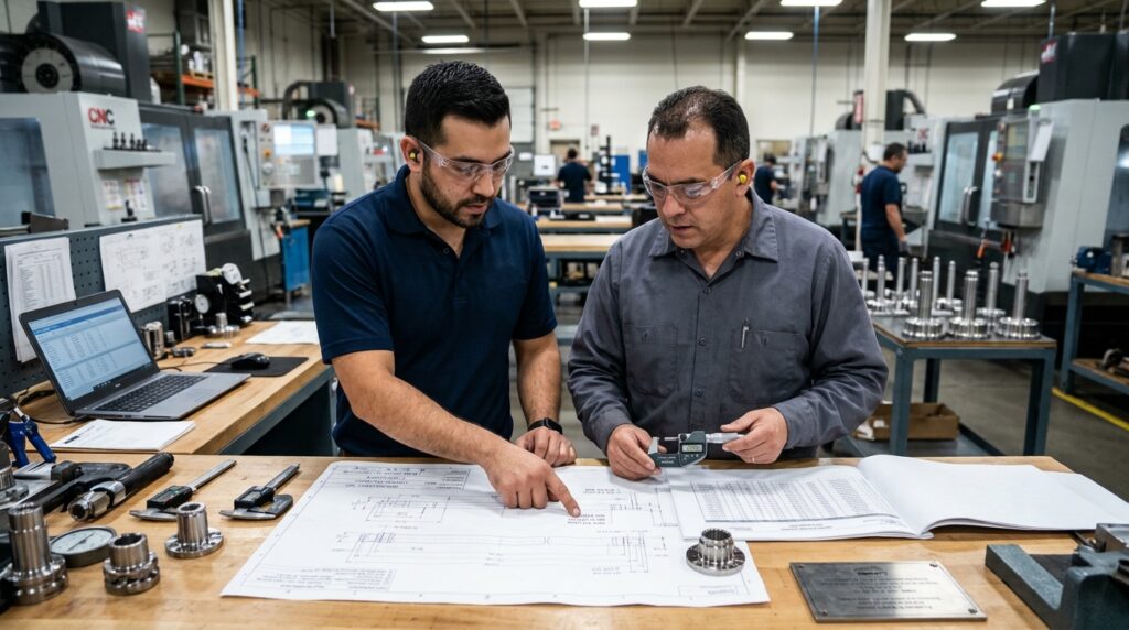 Especialistas cnc​ de Mecanizados Garrigues 